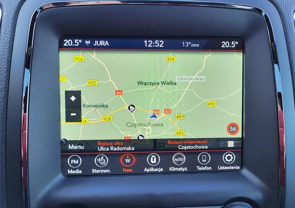Dodge Durango cena 169998 przebieg: 35000, rok produkcji 2020 z Częstochowa małe 326
